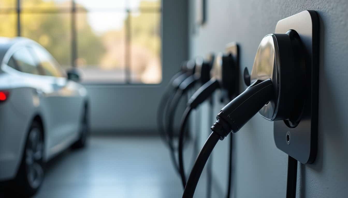 Tirage de câble électrique dédié pour une borne de recharge depuis le tableau électrique