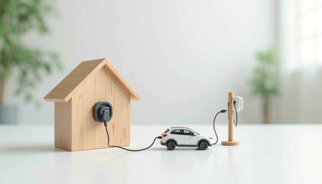 Types de bornes de recharge électrique: wallbox, prise renforcée Green'Up, borne publique