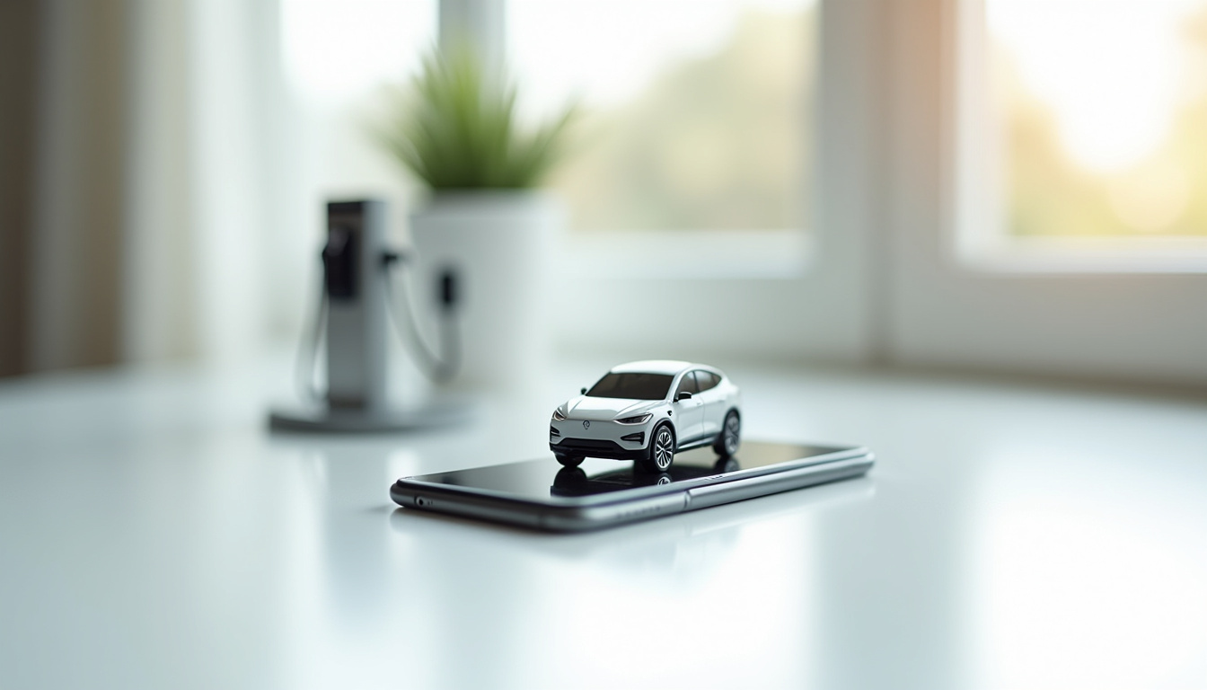 Utilisation d'une application mobile pour piloter une borne de recharge connectée