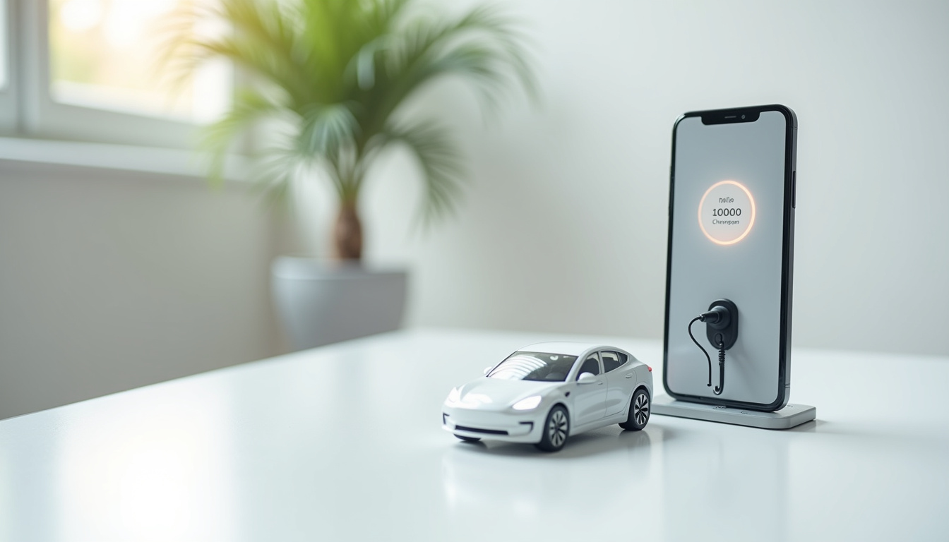 Utilisation d'une application mobile pour piloter une borne de recharge intelligente