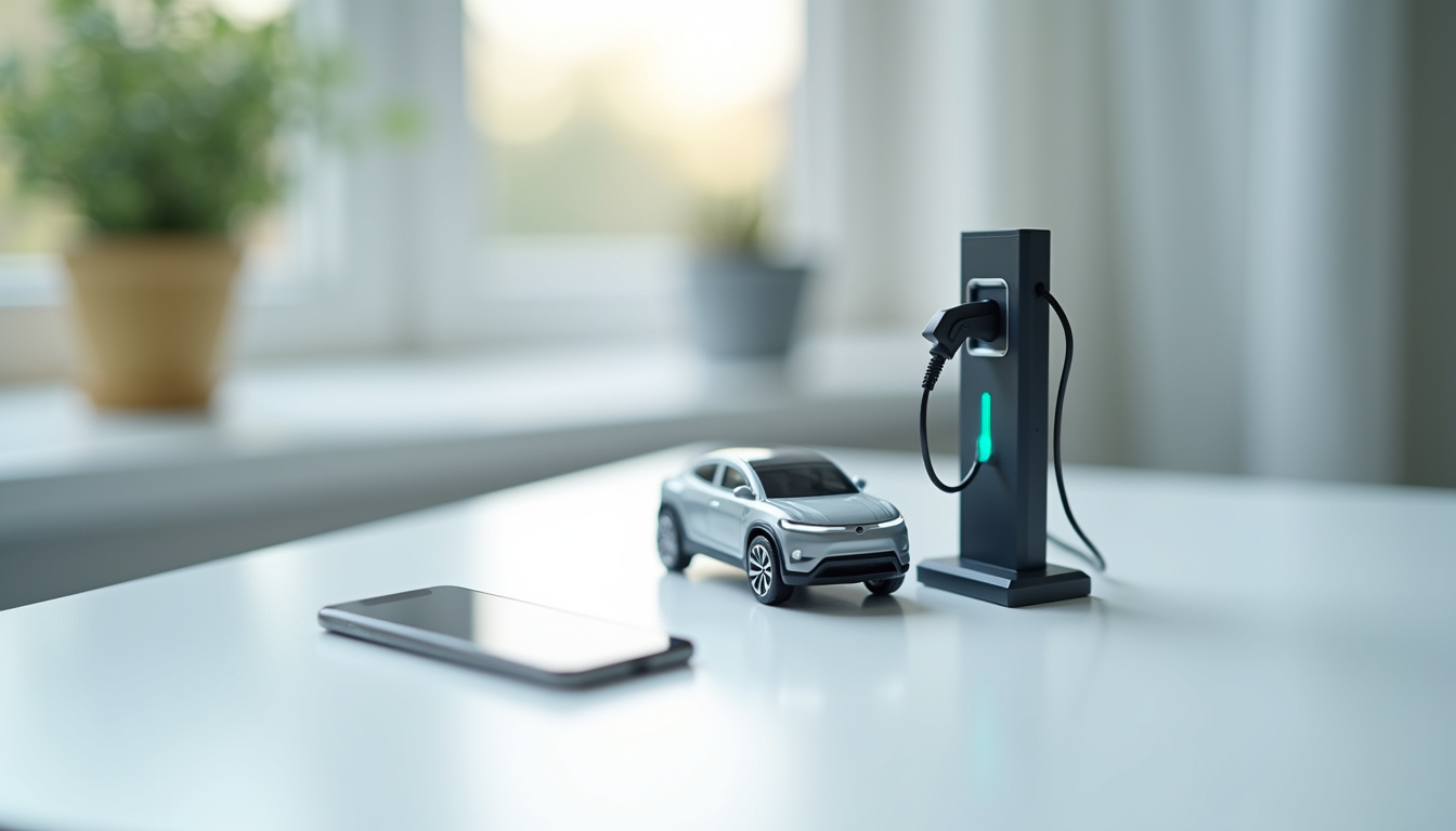 Utilisation d'une borne électrique connectée via une application mobile