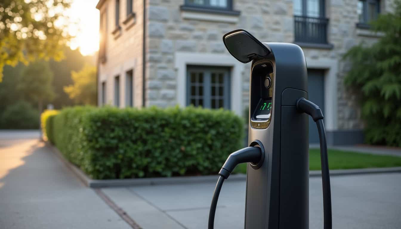 Vérification d'une borne de recharge électrique en bon état de fonctionnement à Marvejols