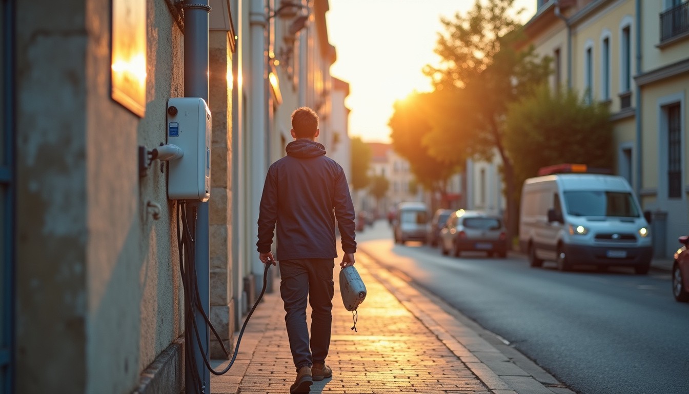 Vue d'ensemble du processus d'installation d'une borne de recharge à Vélines