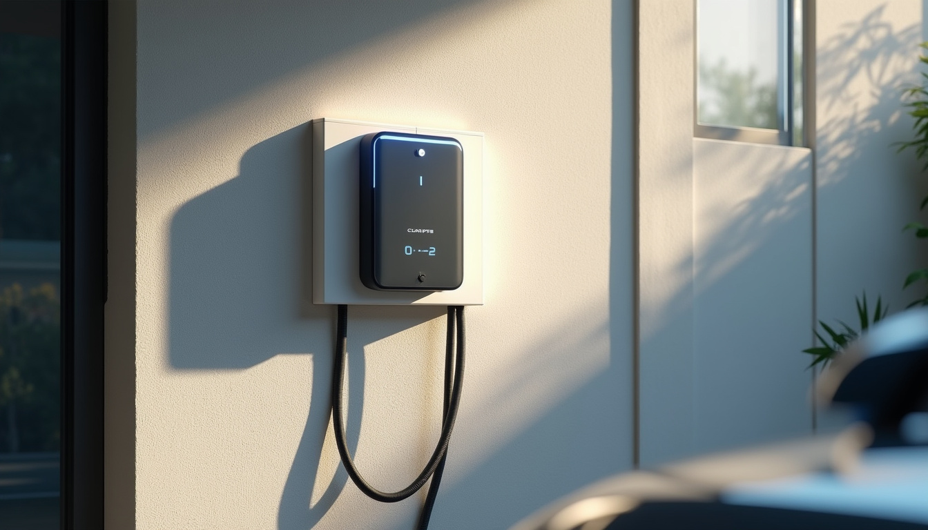 Wallbox installée dans un garage à Digne-les-Bains