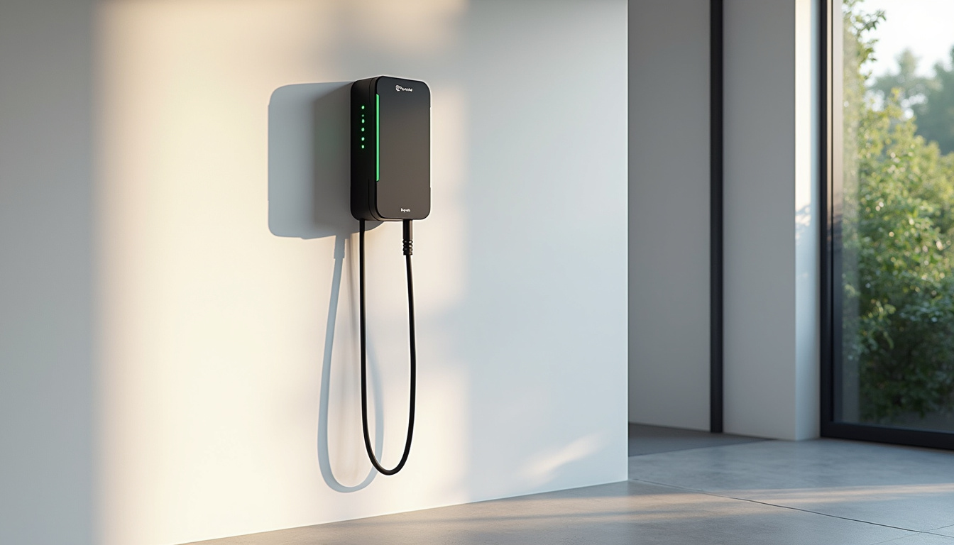 Borne électrique Hager Witty installée à Saubusse