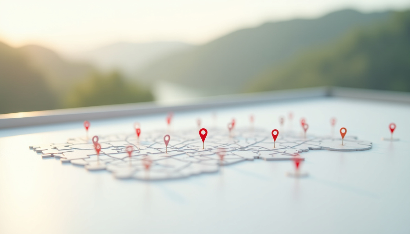 Carte des bornes publiques de recharge à Carhaix-Plouguer avec points localisés