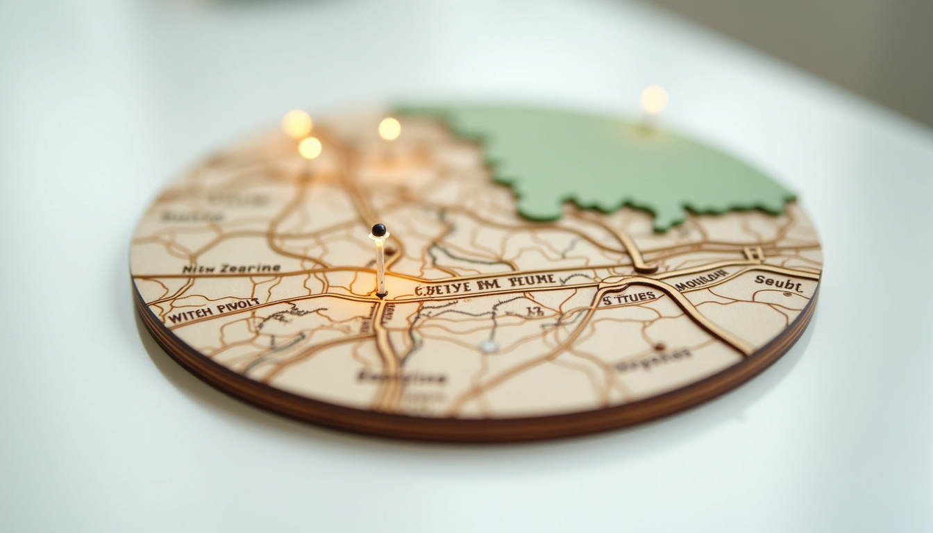 Carte indiquant les points de recharge électrique autour de Cerisy-la-Forêt