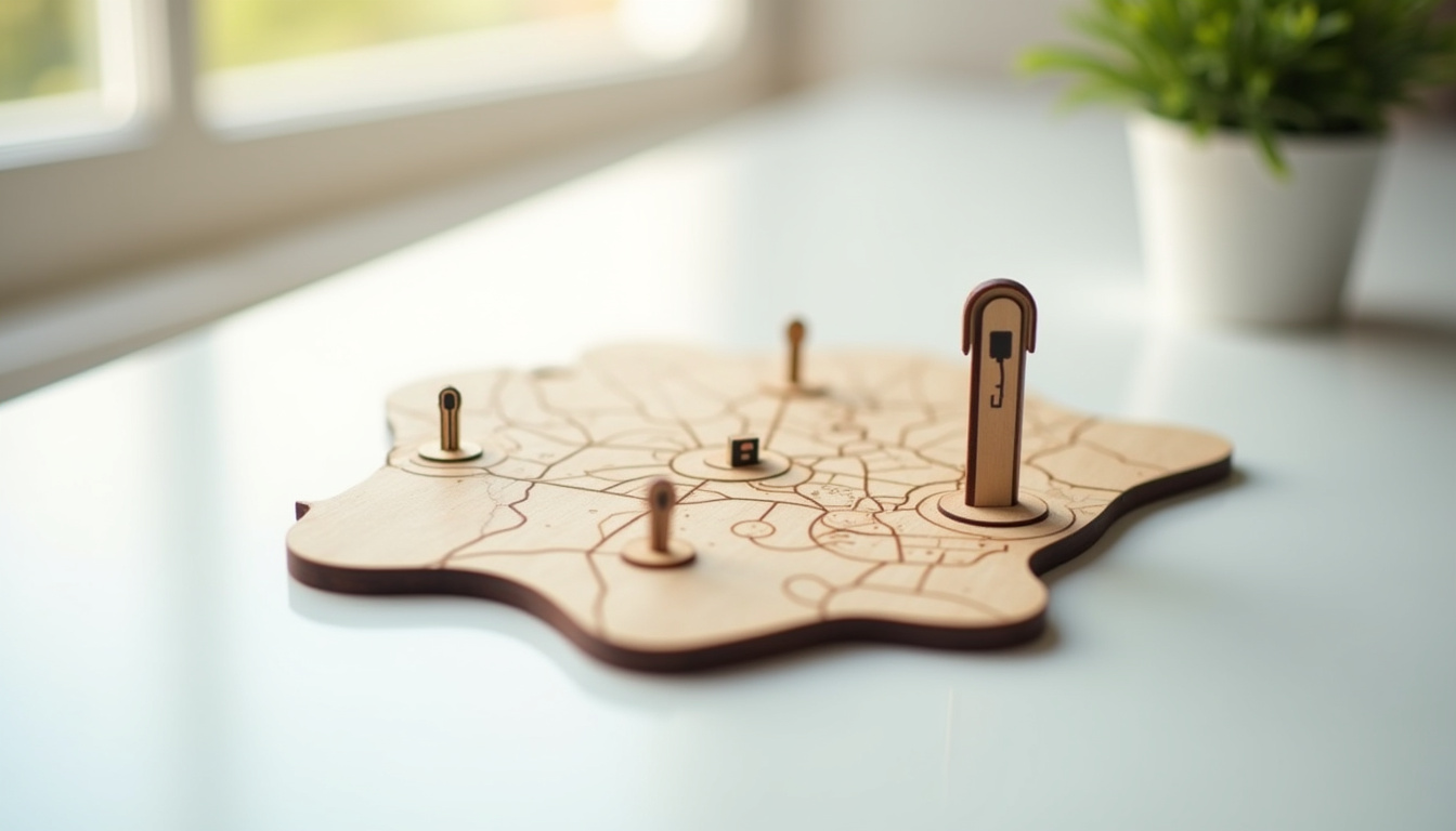 Carte interactive des stations de recharge publiques à Bourges