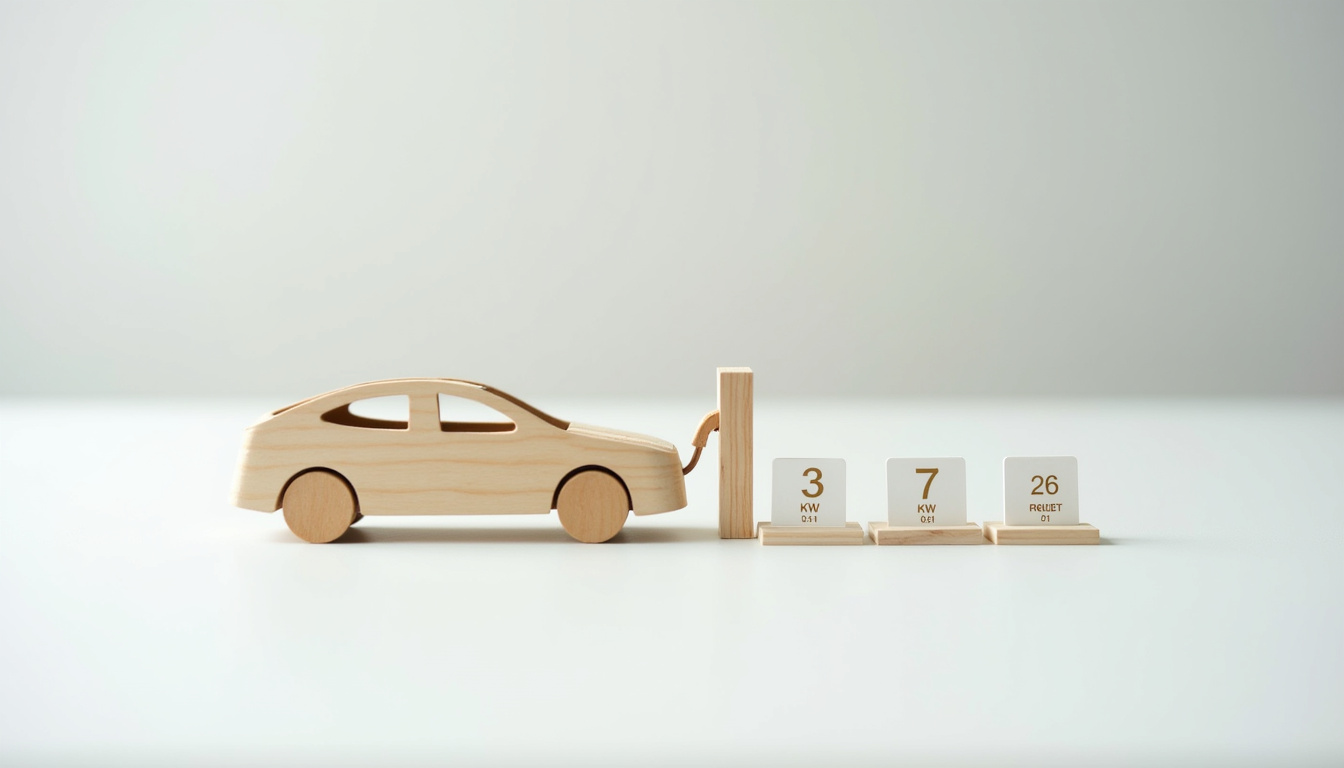 Comparaison des puissances de borne de recharge électrique adaptées aux besoins des habitants de Sablonceaux
