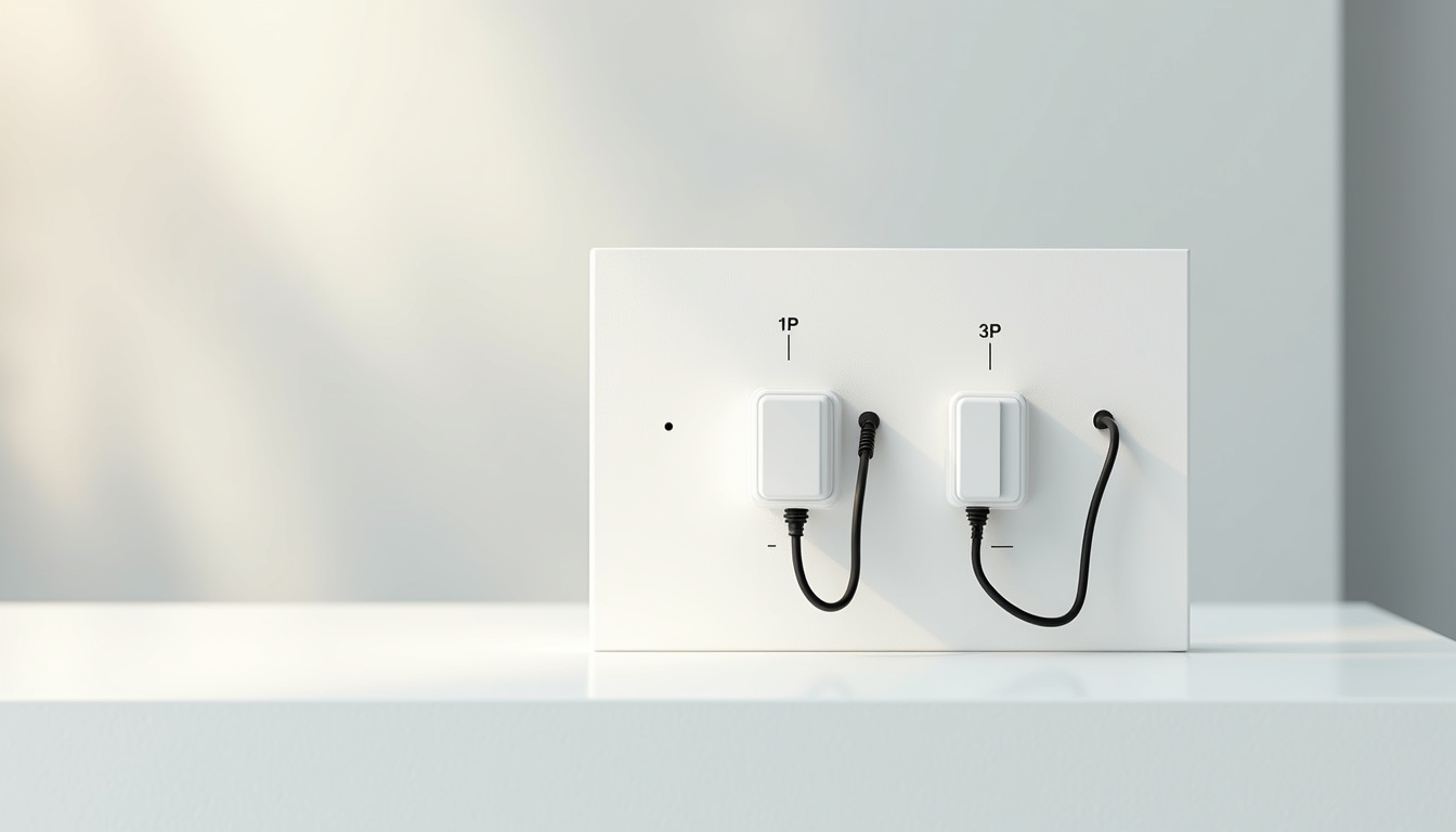 Comparaison entre une wallbox monophasée et triphasée installée dans un garage