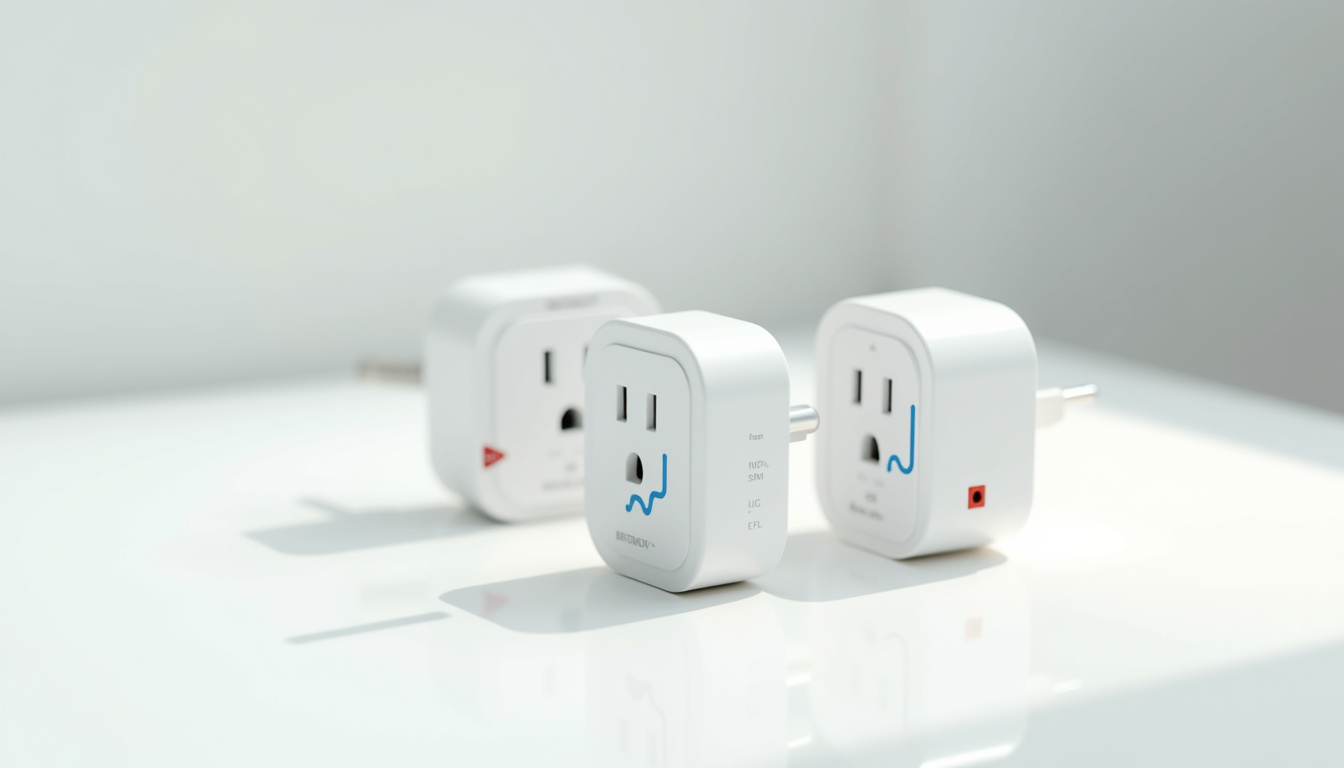 Comparaison visuelle des différents types de bornes de recharge: prise renforcée, wallbox monophasée et triphasée