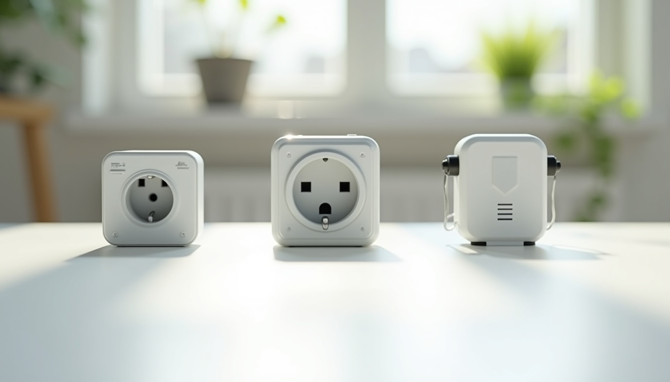 Comparatif des différents modèles de bornes électriques installées à Coat-Méal: prise renforcée, wallbox standard et station rapide triphasée