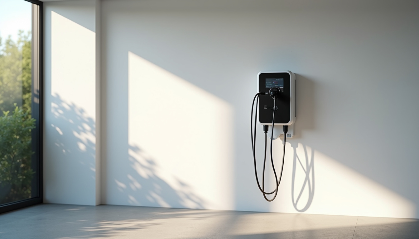 Différents modèles de bornes de recharge murales pour voitures électriques
