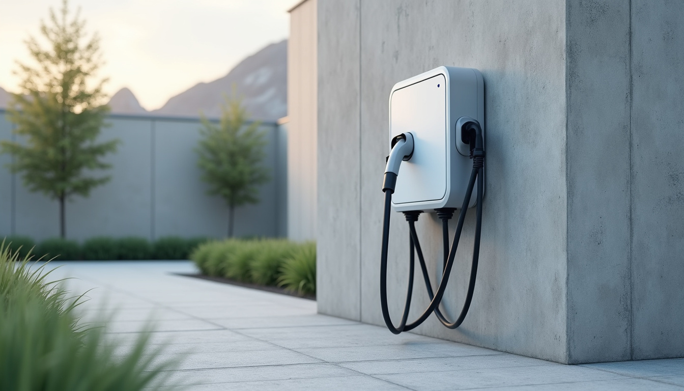 Différents modèles de bornes de recharge pour véhicules électriques en extérieur
