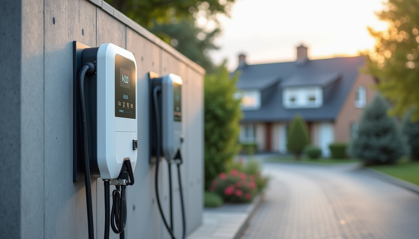 Différents modèles de bornes de recharge pour voiture électrique installées à Auterive