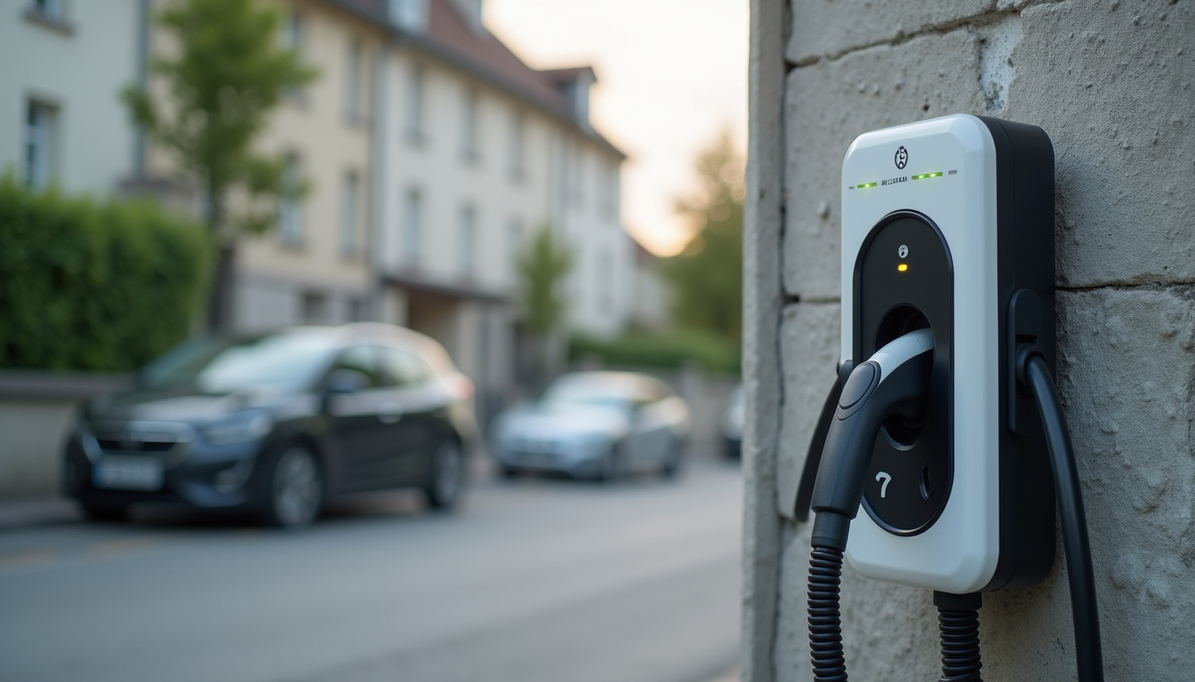 Différents types de bornes de recharge pour véhicules électriques à Méricourt
