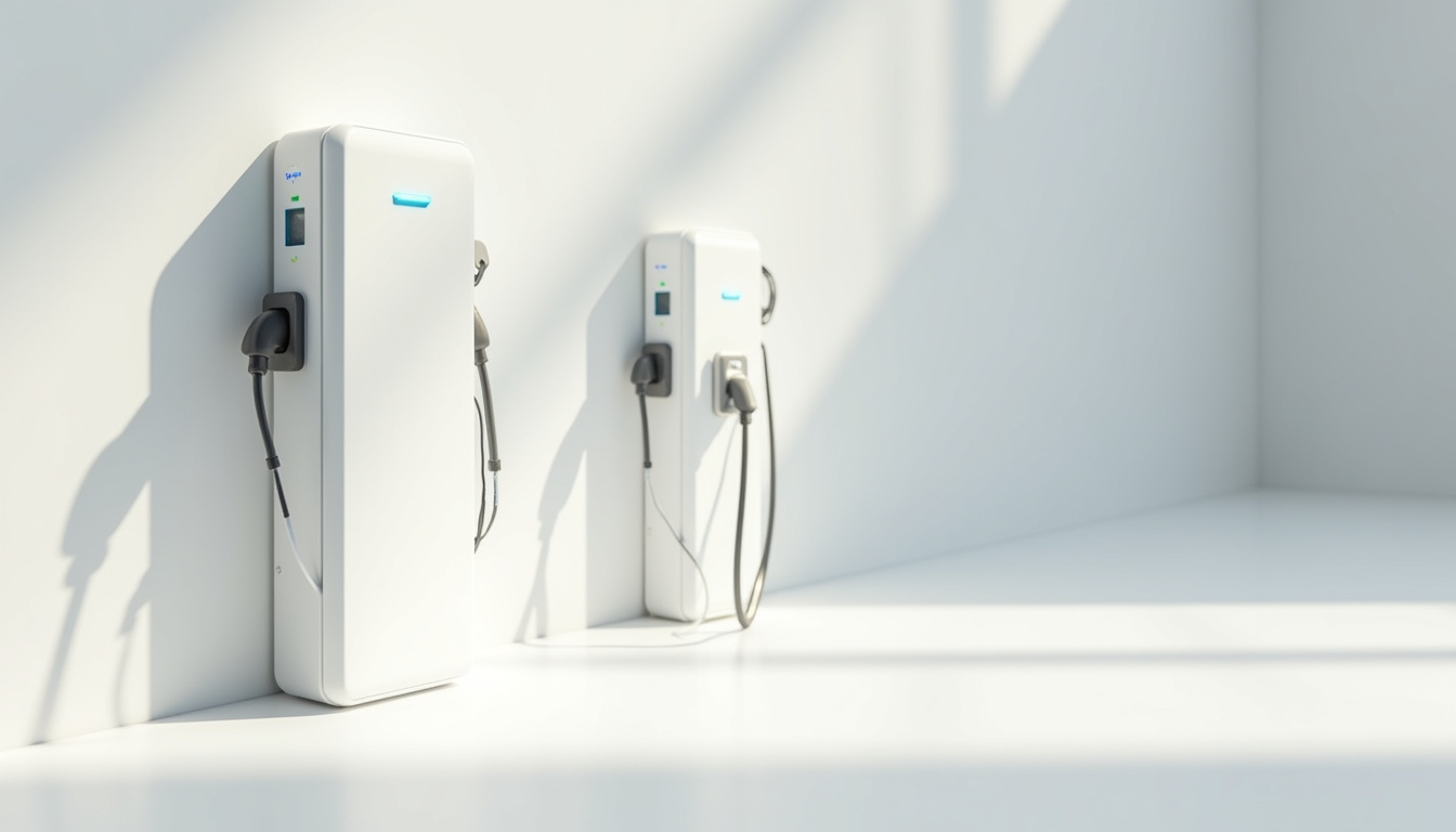 Différents types de bornes de recharge pour véhicules électriques en milieu résidentiel