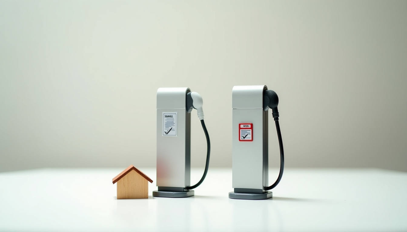 Infographie comparative des coûts d'installation de bornes électriques à Trilport, avec et sans aides