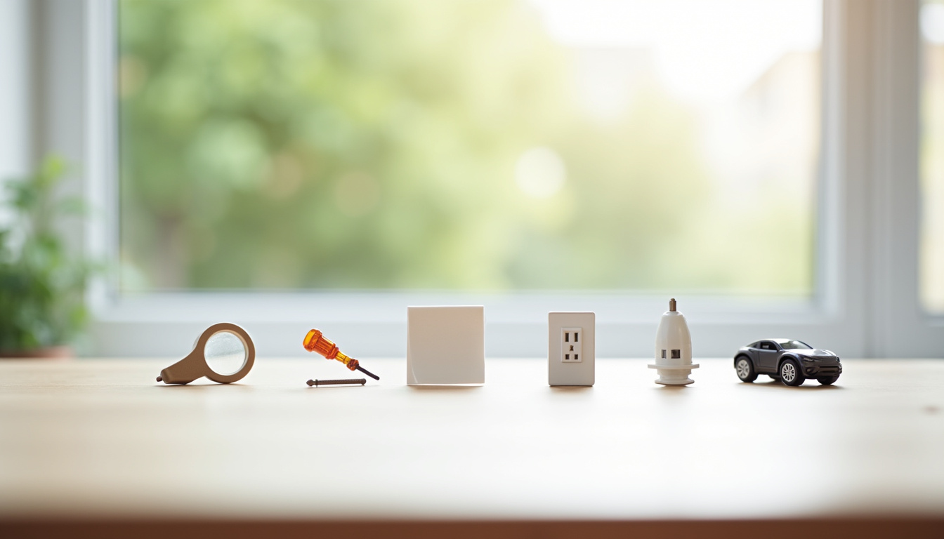 Infographie illustrant les 5 étapes d'une installation de borne électrique: diagnostic, devis, pose, mise en service, utilisation