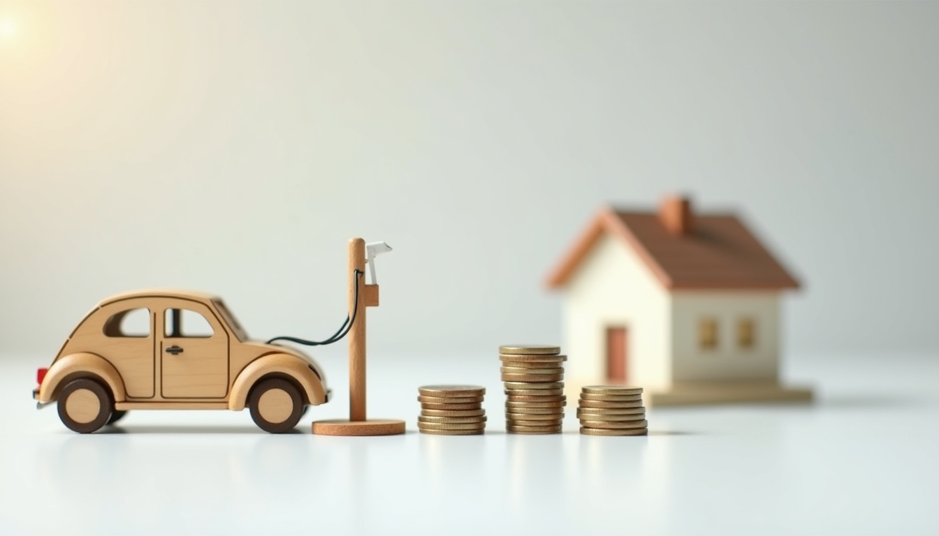 Infographie illustrant les aides financières pour l'installation d'une borne de recharge électrique