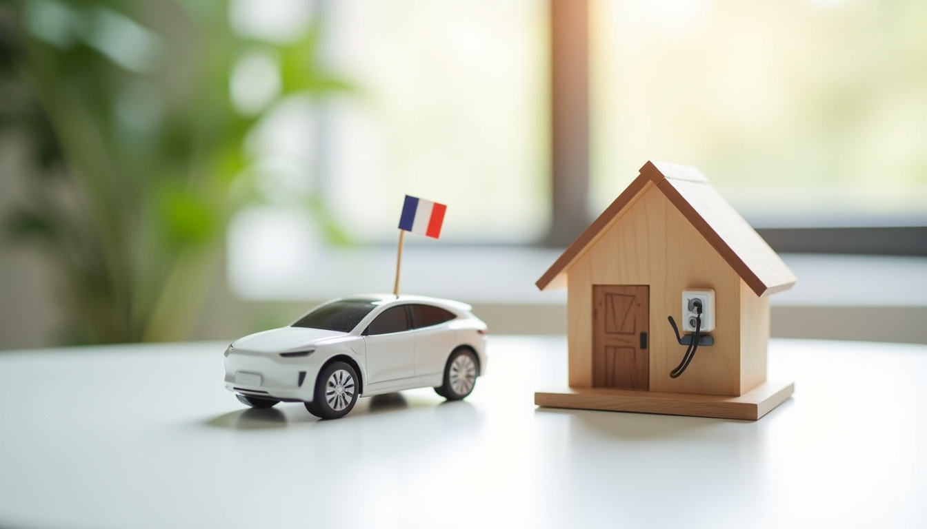Infographie illustrant les aides financières pour l'installation d'une borne de recharge en France