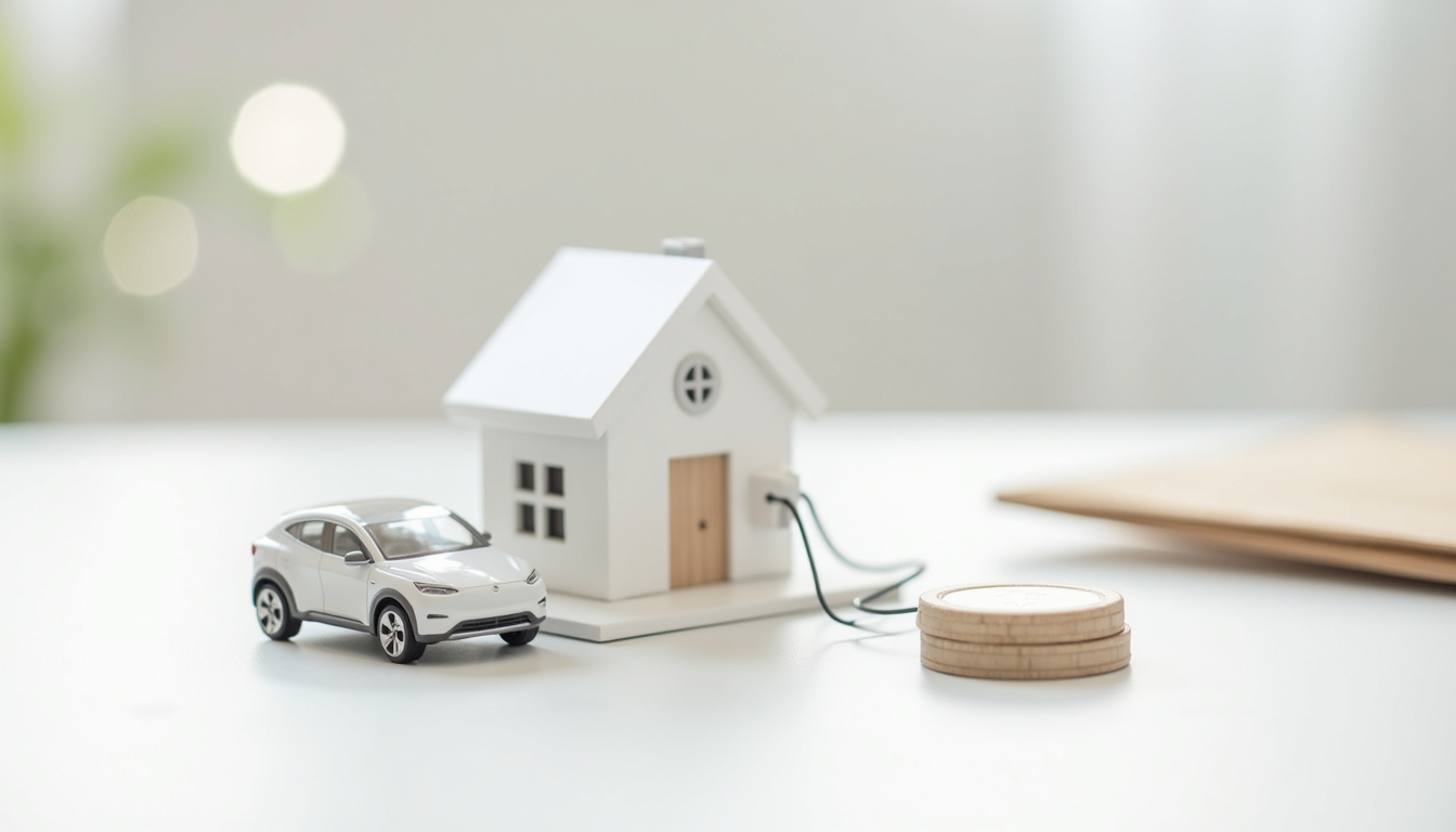 Infographie illustrant les aides financières pour l'installation d'une borne de recharge