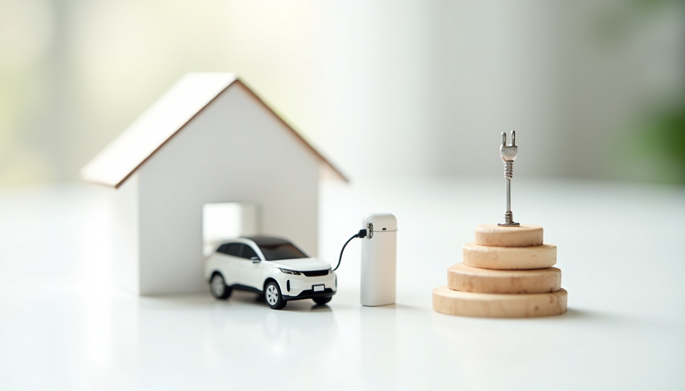 Infographie illustrant les différentes aides pour l'installation d'une borne de recharge électrique en France