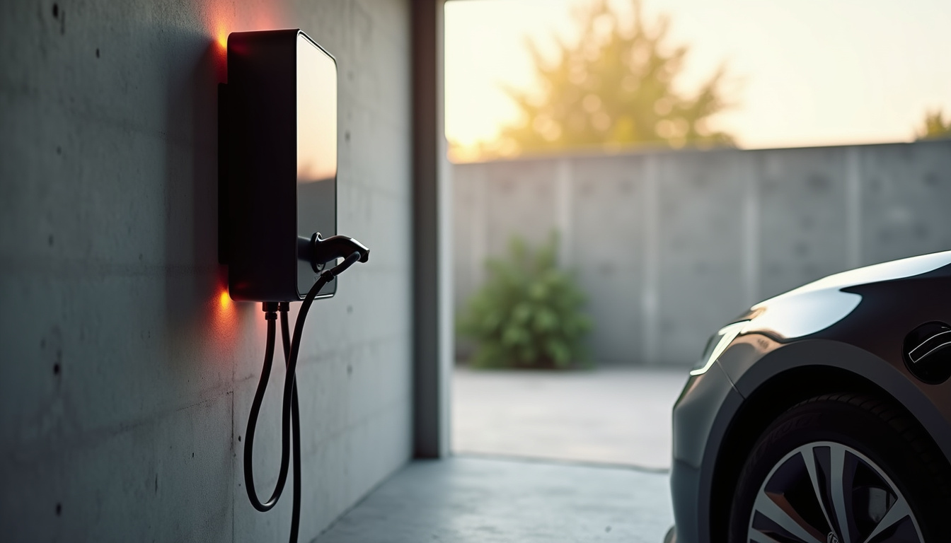 Installation d'une borne de recharge dans un garage privé à Le Vigan