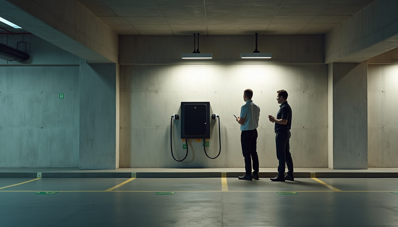 Installation d'une borne de recharge dans un parking de copropriété à Ploërmel