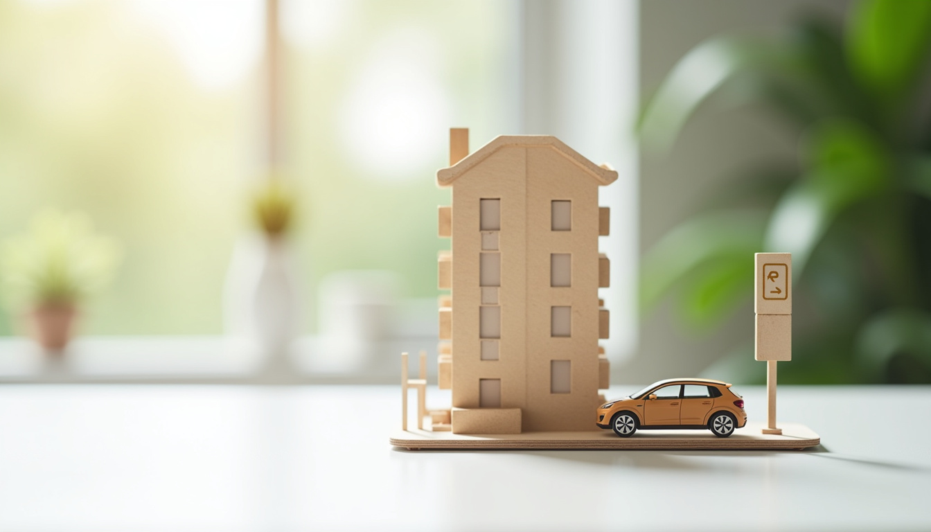 Installation d'une borne de recharge dans un parking de copropriété