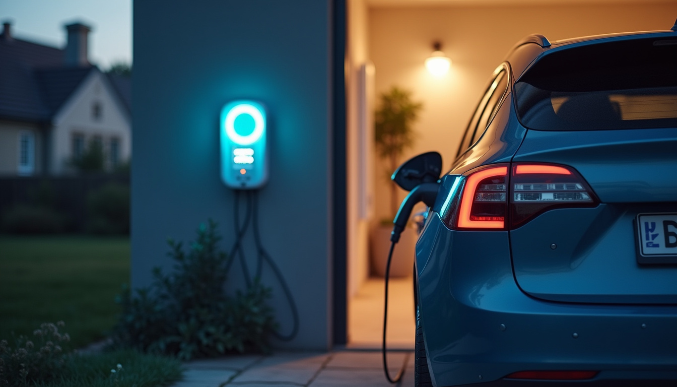 Installation d'une borne de recharge électrique dans un garage à Ballainvilliers