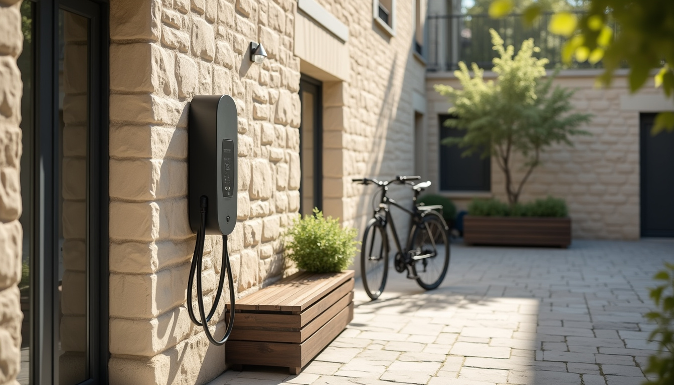 Installation d'une borne de recharge électrique dans une copropriété à Mont-sous-Vaudrey