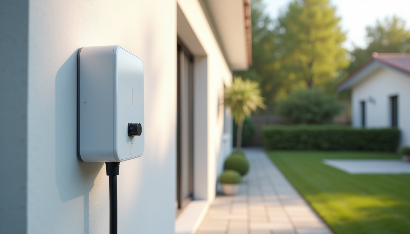 Installation d'une borne de recharge murale sur une maison à Mudaison
