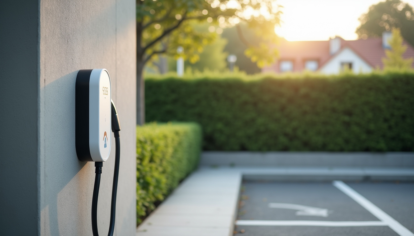 Installation d'une borne de recharge sur un parking privé à Gaillard
