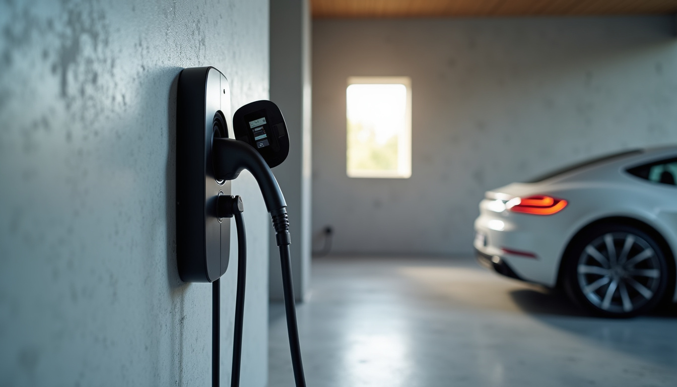 Installation d'une borne électrique dans un garage à Montigny-en-Gohelle
