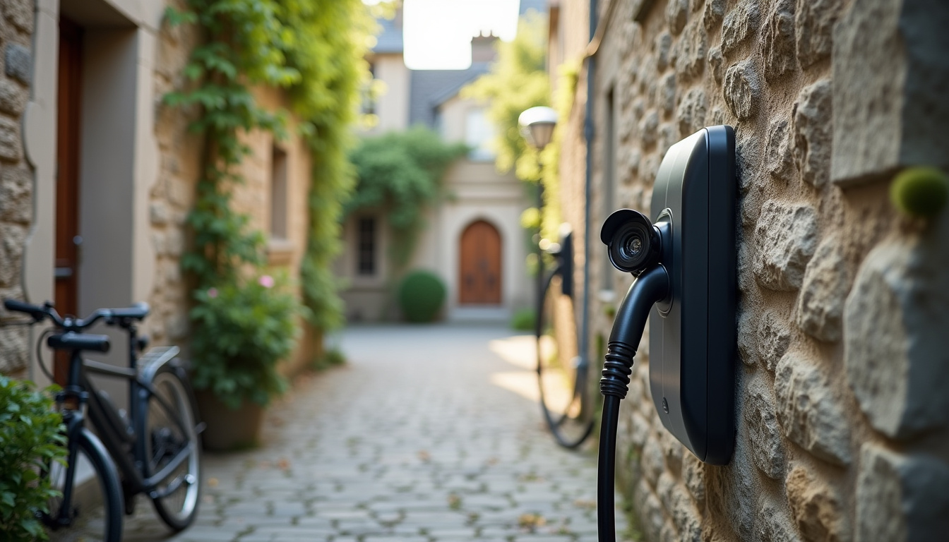 Installation d'une borne électrique dans une copropriété à Irodouër