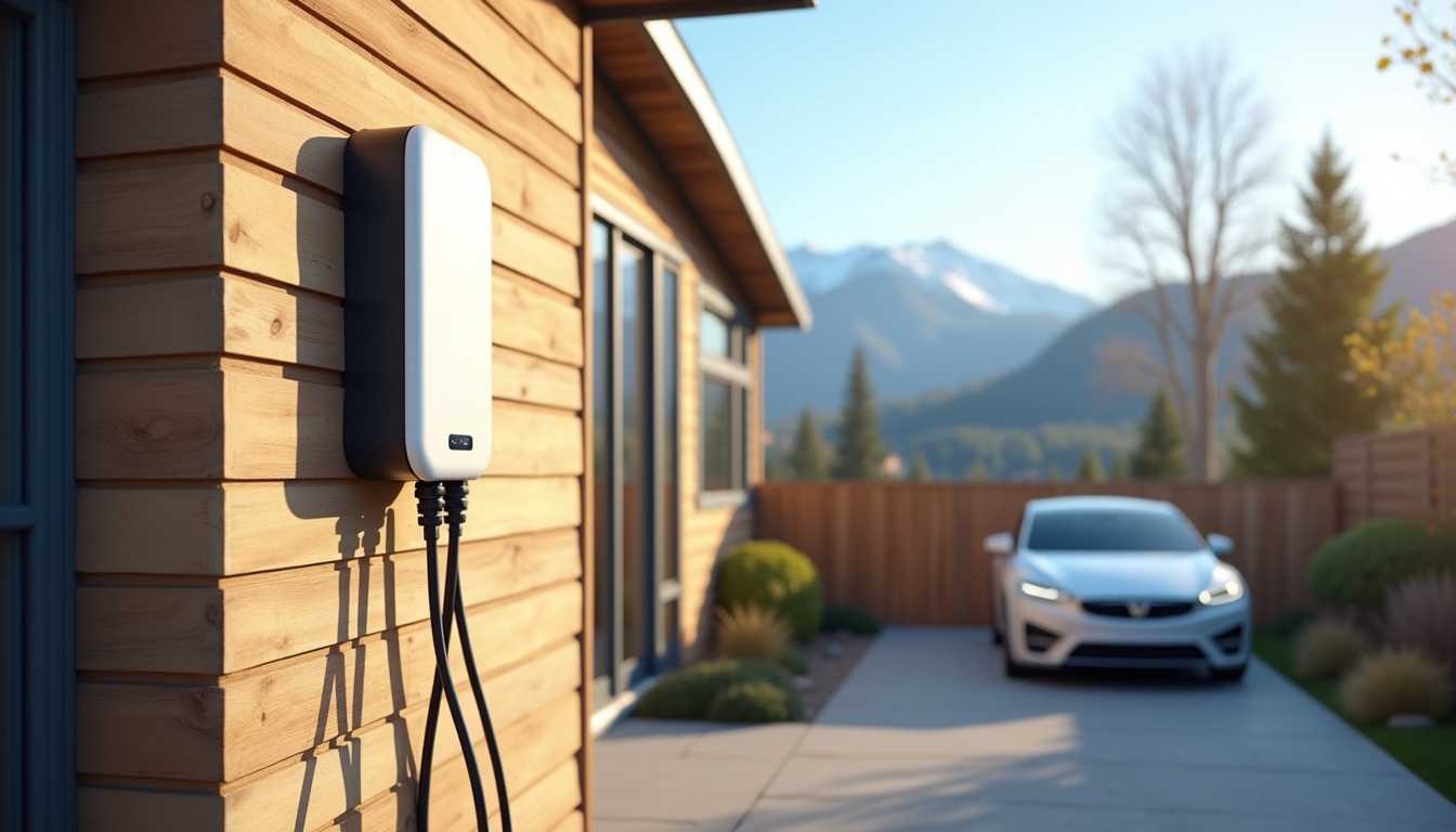 Installation d'une wallbox sur une maison individuelle à Valgelon-La Rochette