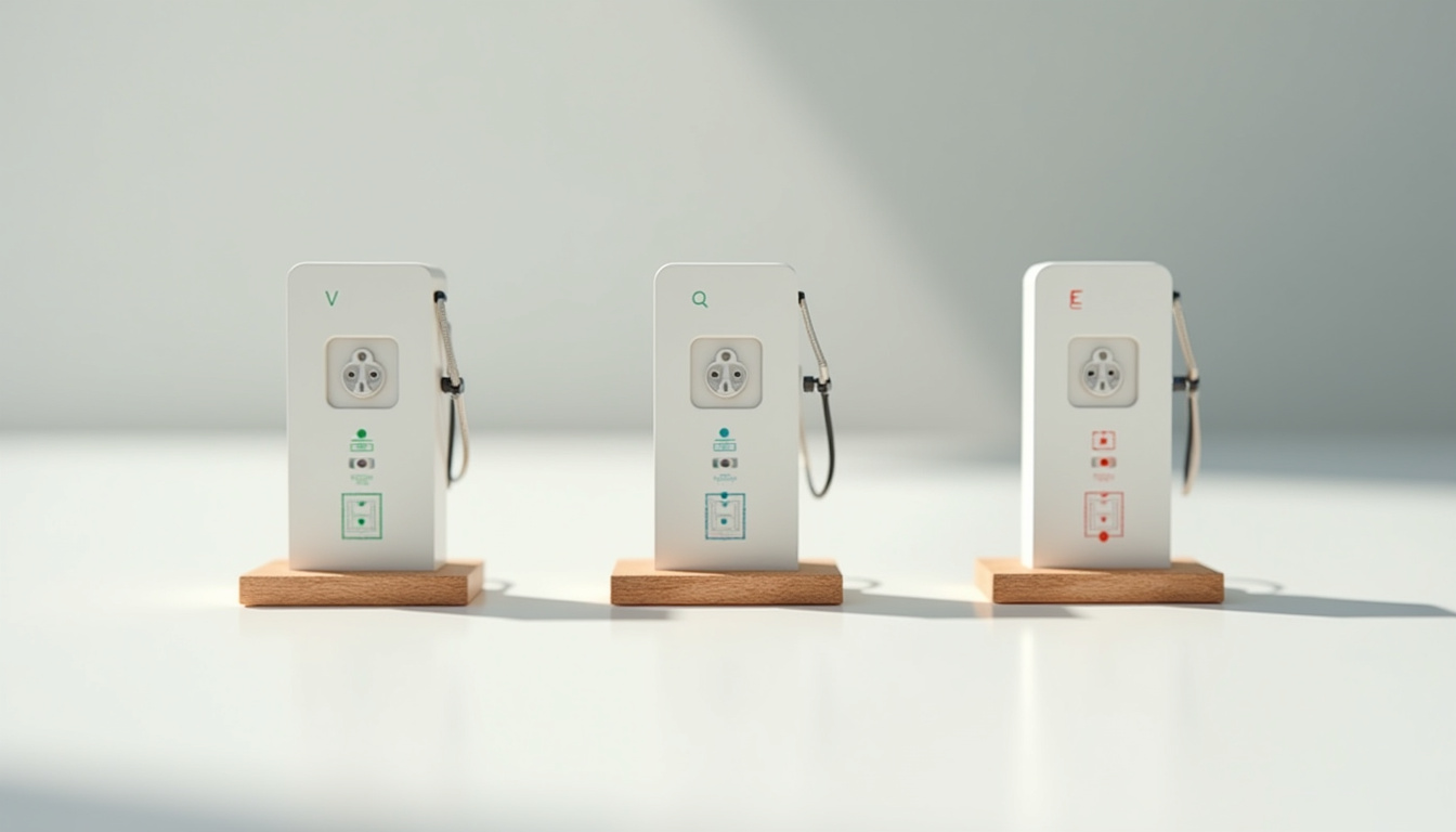 Tableau comparatif des différents types de bornes de recharge: puissance, coût, compatibilité, type de prise