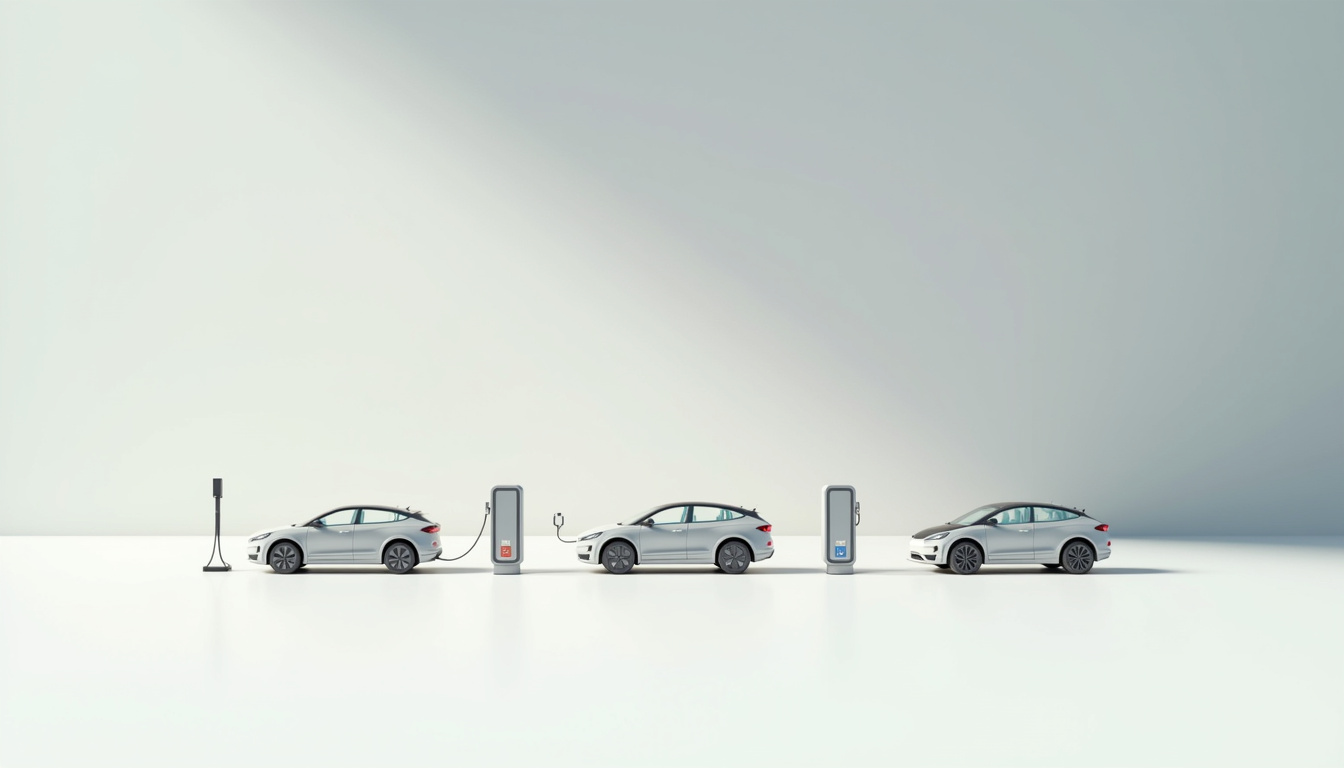 Tableau comparatif illustrant les différents types de bornes de recharge avec leurs caractéristiques techniques