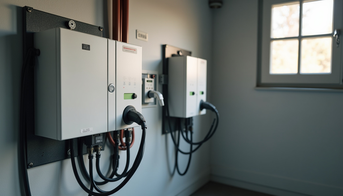 Tableau électrique avec installation d'une borne de recharge à Woustviller