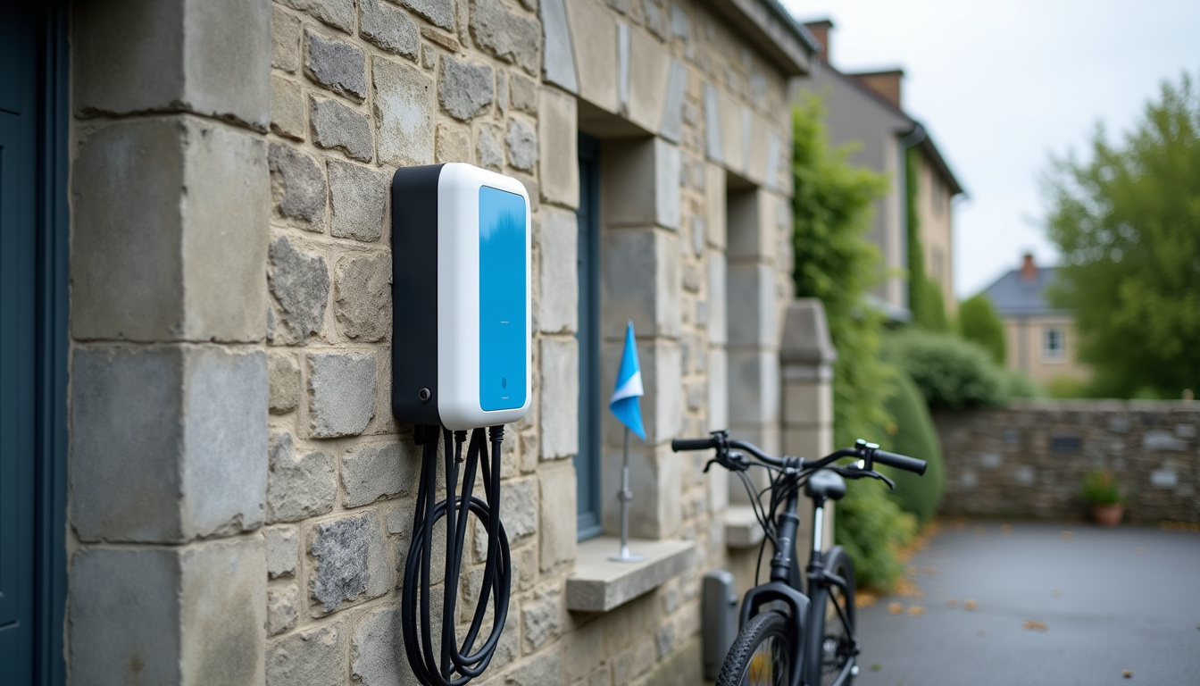 Bornes de recharge publiques situées à Landerneau, Finistère